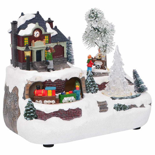 Christmas Tabletop Multicolour 23.5 x 16 x 18.5 cm Resin