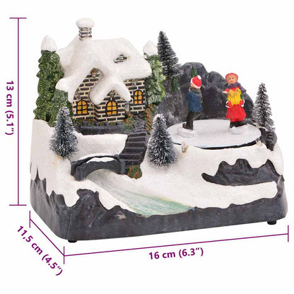 Christmas Tabletop Multicolour 16 x 11.5 x 13 cm Plastic