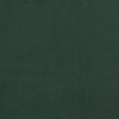 Pocket Spring Bed Mattress Medium Dark Green 90x210x20 cm Velvet