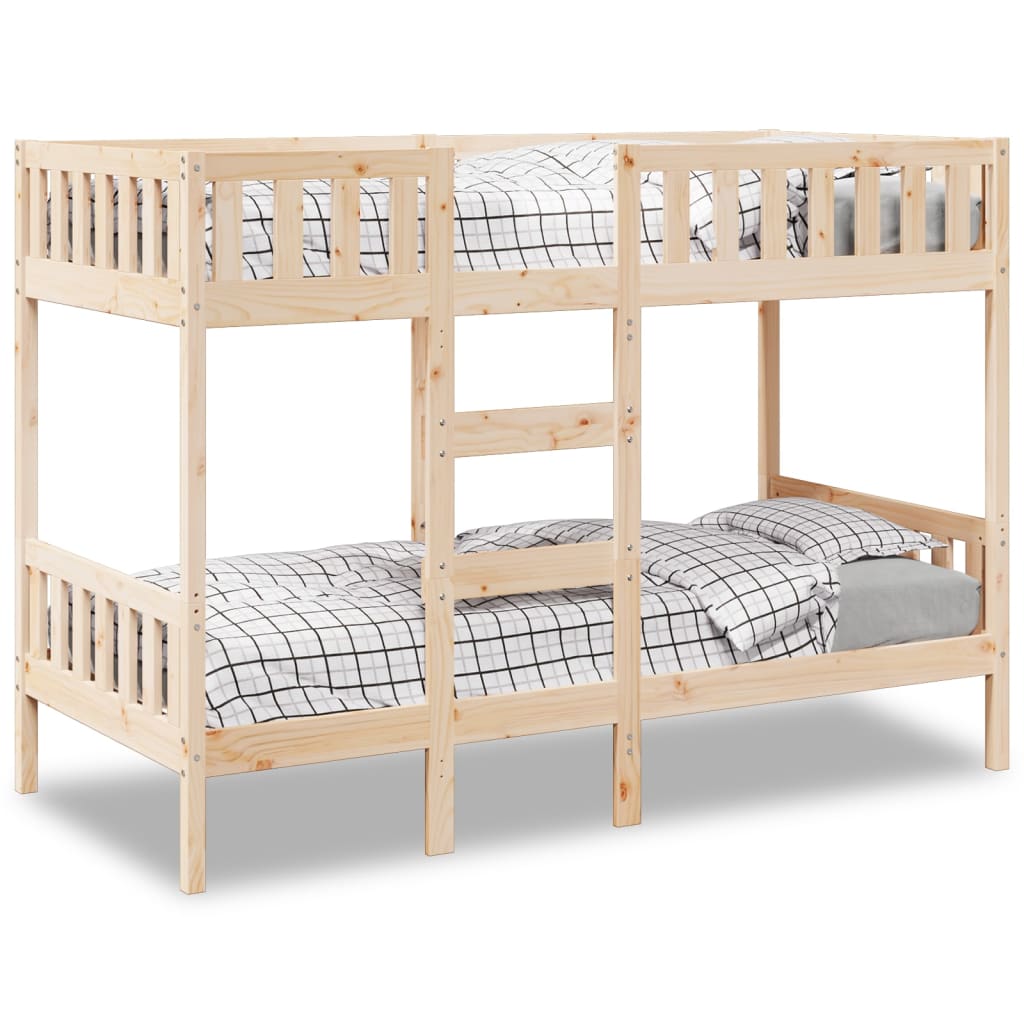 Bunk Bed 90x200 cm Solid Wood Pine