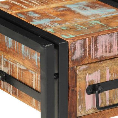 Bedside Cabinet with Drawer Multicolour 30 x 30 x 40 cm