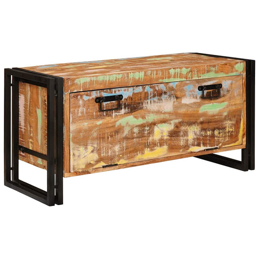 Shoe Cabinet Brown 90 x 38 x 45 cm Solid reclaimed wood