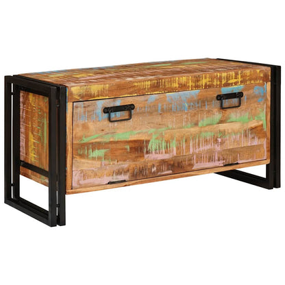 Shoe Cabinet Brown 90 x 38 x 45 cm Solid reclaimed wood