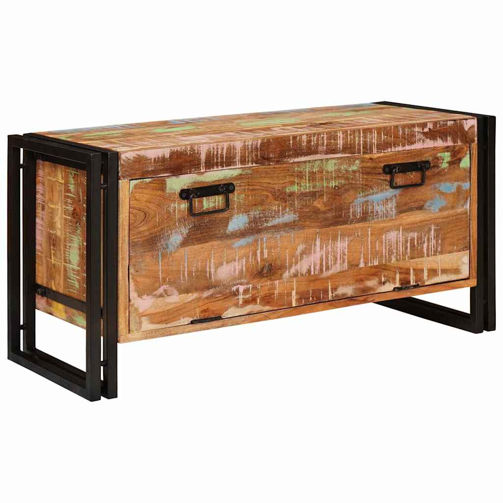 Shoe Cabinet Brown 90 x 38 x 45 cm Solid reclaimed wood