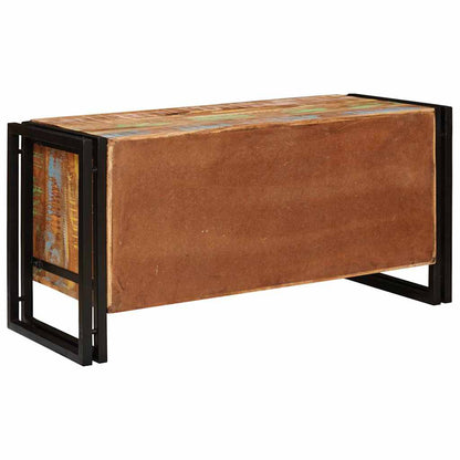 Shoe Cabinet Brown 90 x 38 x 45 cm Solid reclaimed wood