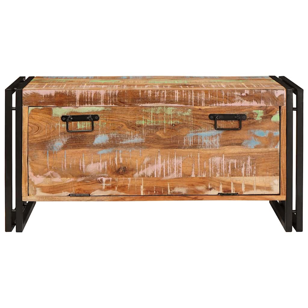 Shoe Cabinet Brown 90 x 38 x 45 cm Solid reclaimed wood