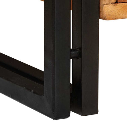 Shoe Cabinet with Shelf Brown 90 x 38 x 45 cm Solid acacia wood