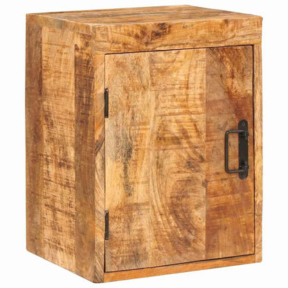 Bedside Table 2 pcs Brown 35 x 33 x 48 cm Solid Mango Wood