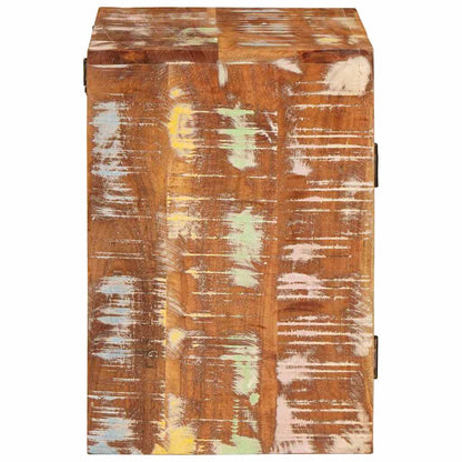 Bedside Table Brown 35 x 33 x 48 cm Solid Wood Reclaimed