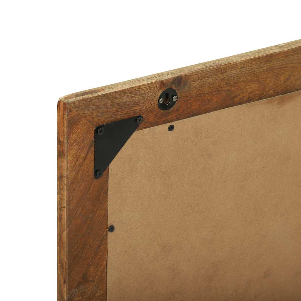 Bathroom Mirror Brown 50 x 22 x 70 cm Solid Wood Reclaimed