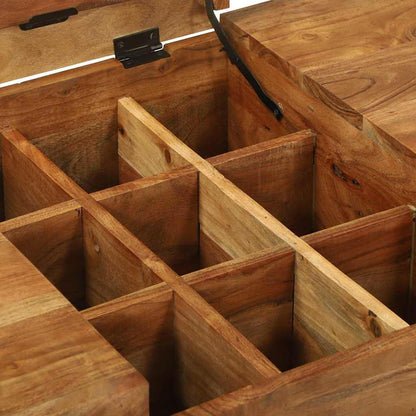 Bedroom Dressing Tables Brown 90 x 50 x 75 cm Solid Acacia wood