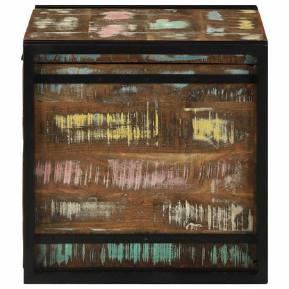 Storage Chests with Storage 50 x 50 x 50 cm Solid Reclaim wood