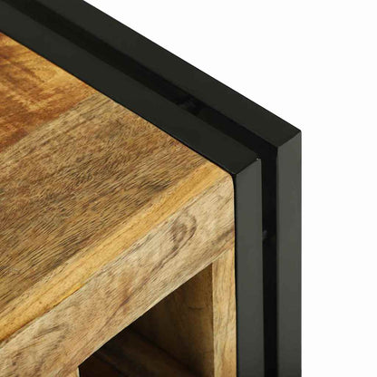 Wine Rack Brown 34.5 x 35 x 39 cm Solid Mango wood