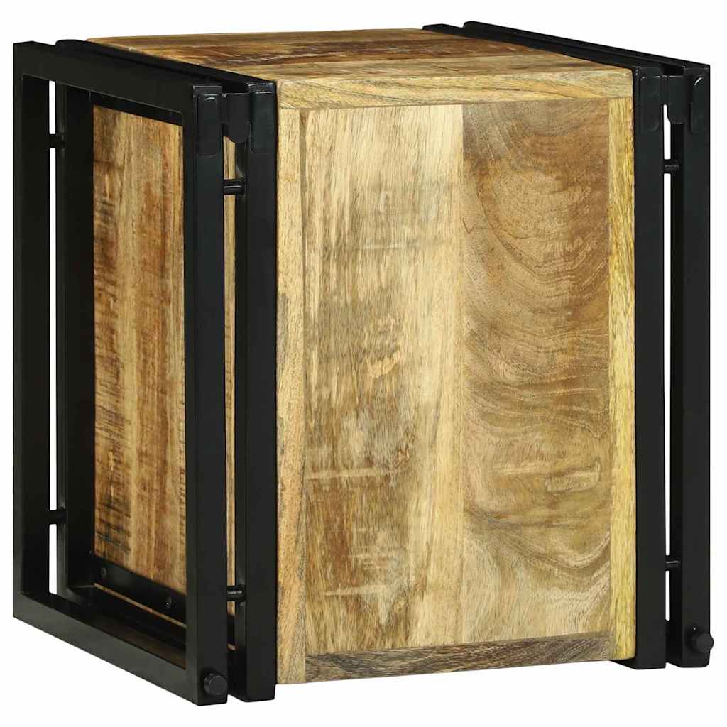 Wine Rack Brown 34.5 x 35 x 39 cm Solid Mango wood