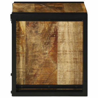 Wine Rack Brown 34.5 x 35 x 39 cm Solid Mango wood