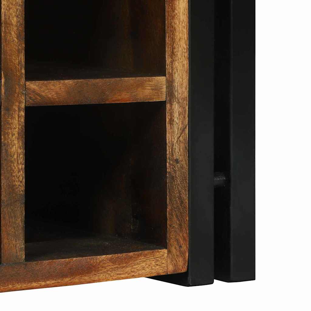 Wine Rack Multicolour 34.5 x 35 x 39 cm Solid Reclaim wood