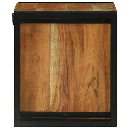 Wine Rack Brown 34.5 x 35 x 39 cm Solid Acacia wood