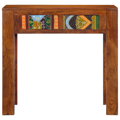Console Table 80x35x75 cm Solid Wood Acacia