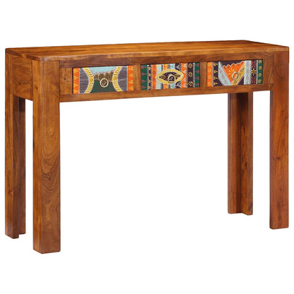 Console Table 110x35x75 cm Solid Wood Acacia