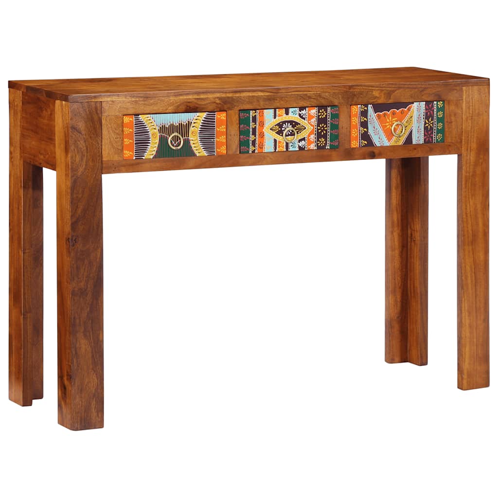 Console Table 110x35x75 cm Solid Wood Acacia