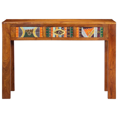Console Table 110x35x75 cm Solid Wood Acacia