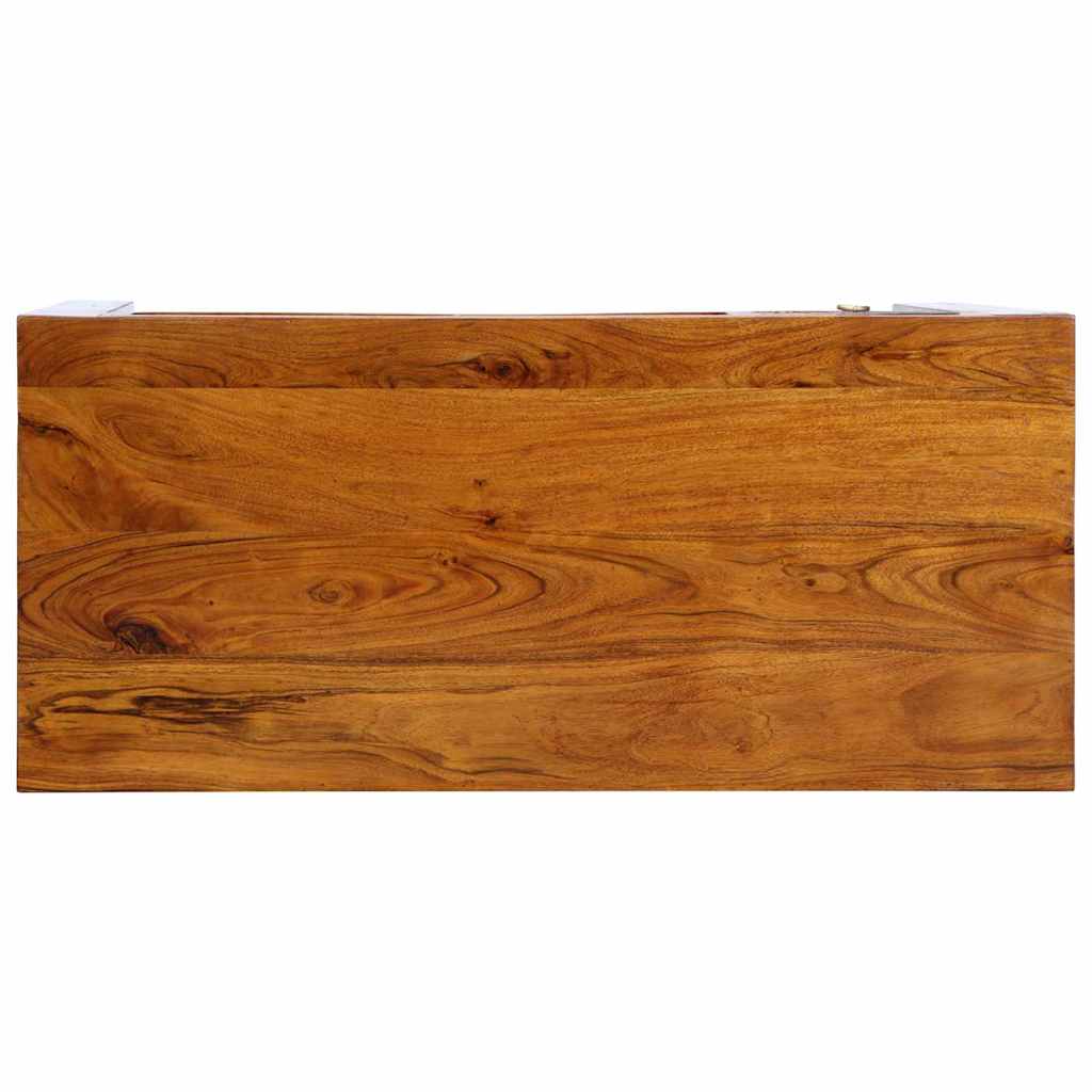 Desk with Drawer Brown 110 x 50 x 73 cm Solid Acacia wood