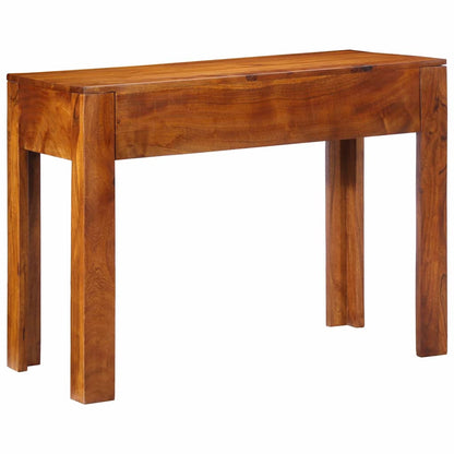 Desk with Drawer Brown 100 x 50 x 75 cm Solid Acacia wood