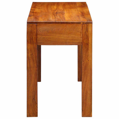Desk with Drawer Brown 100 x 50 x 75 cm Solid Acacia wood