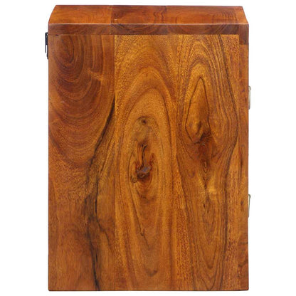 Bedside Cabinet 2 pcs Brown 35 x 30 x 40 cm Solid acacia wood