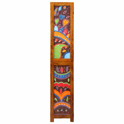 Room Divider Brown 105 x 180 cm Solid acacia wood