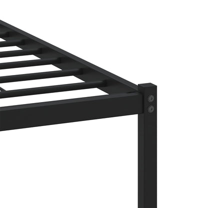 Bed Frame without Mattress with Headboard Brown Oak 140x200 cm