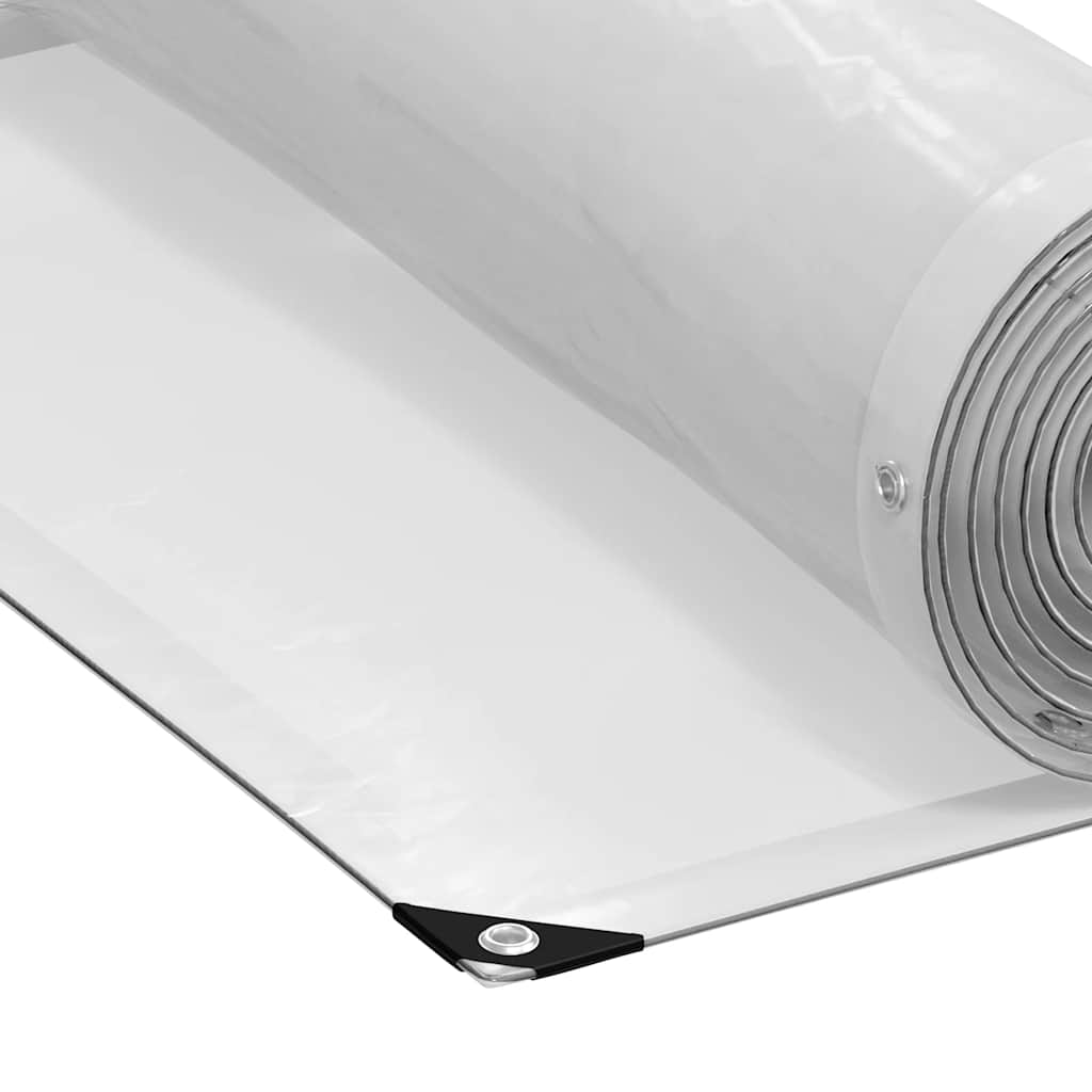 Clear Tarpaulin with Eyelets 2x3 m Polyethylene