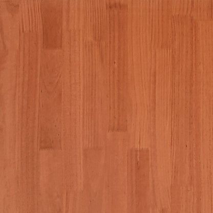Bed Frame without Mattress Wax Brown 135x190 cm Double Solid Wood Pine