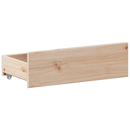Bed Frame without Mattress with Headboard 180x200 cm Super King Solid Wood Pine