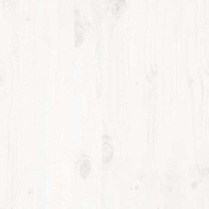 Bed Frame without Mattress White 120x190 cm Small Double Solid Wood Pine