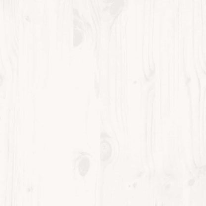 Bed frame without Mattress White 160x200 cm Solid Wood Pine