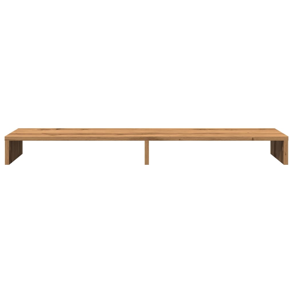 Monitor Stand Artisian Oak 100x27x10 cm Engineered Wood