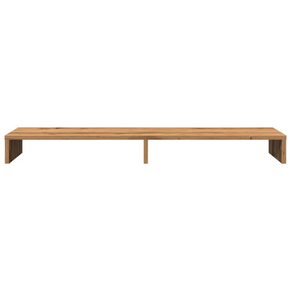 Monitor Stand Artisian Oak 100x27x10 cm Engineered Wood