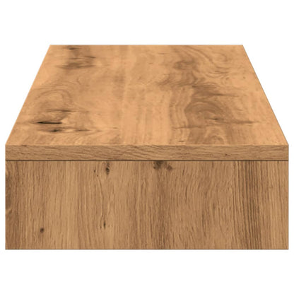 Monitor Stand Artisian Oak 100x27x10 cm Engineered Wood