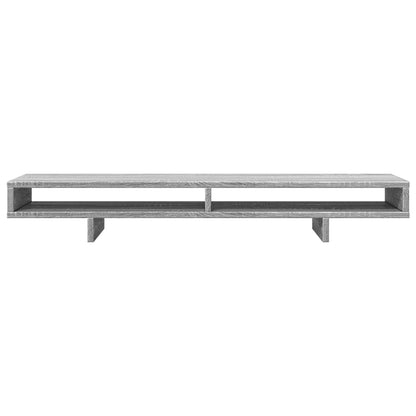 Monitor Stand Grey Sonoma 100x27x15 cm Engineered Wood