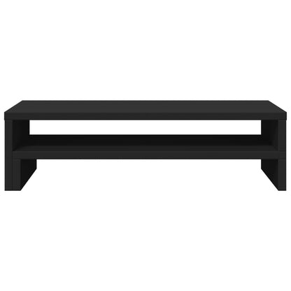 Monitor Stand Black 54x22x15 cm Engineered Wood