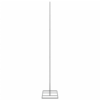 Metal Christmas Tree for Decoration Black 180 cm