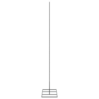 Metal Christmas Tree for Decoration Black 180 cm