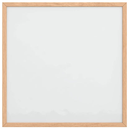 Magnetic Whiteboard with Solid Pine Wood Frame 40x40 cm