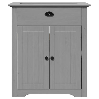 Bathroom Sink Cabinet BODO Grey 70x35x80 cm