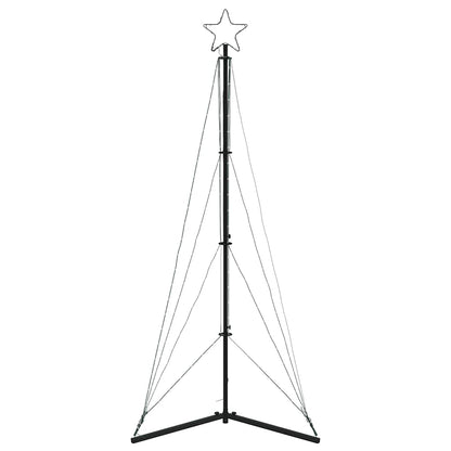 LED Christmas Tree 363 LEDs Cold White 182 cm