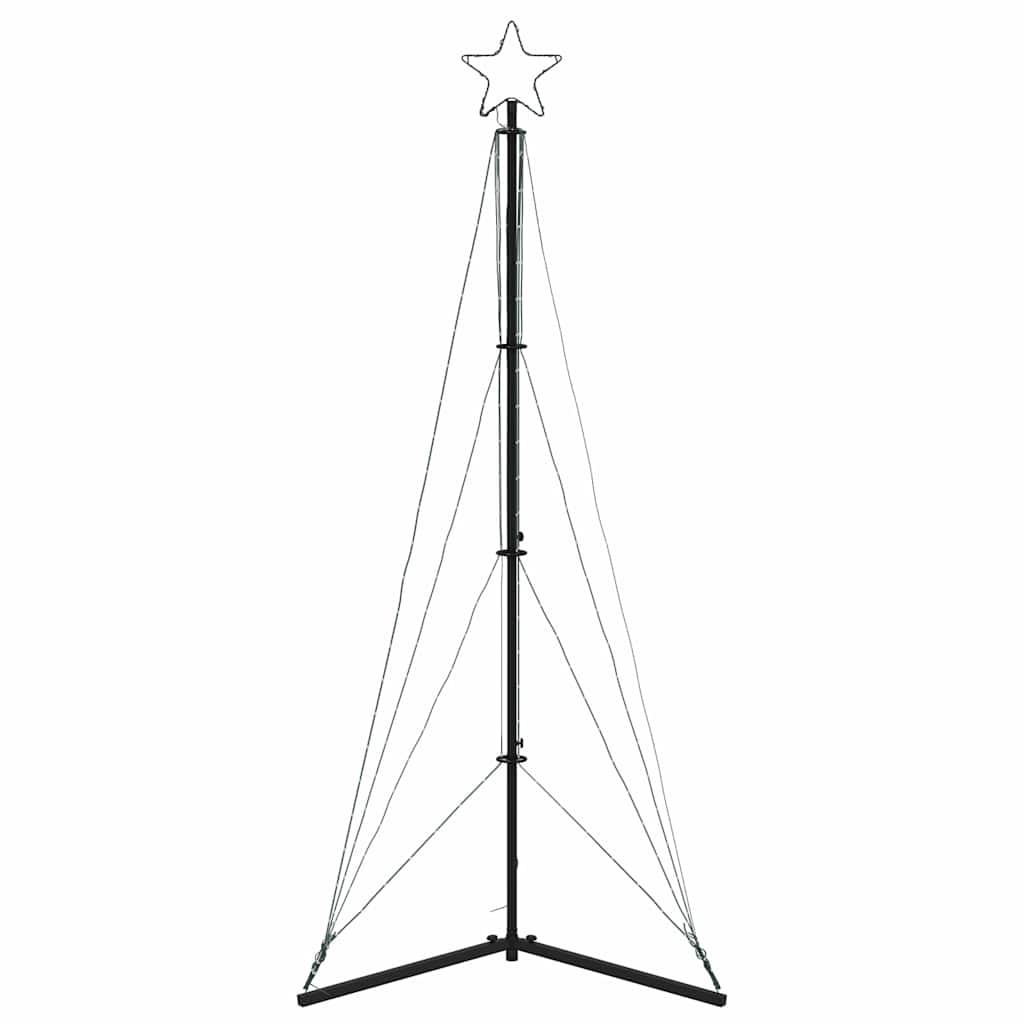 LED Christmas Tree 363 LEDs Colorful 182 cm