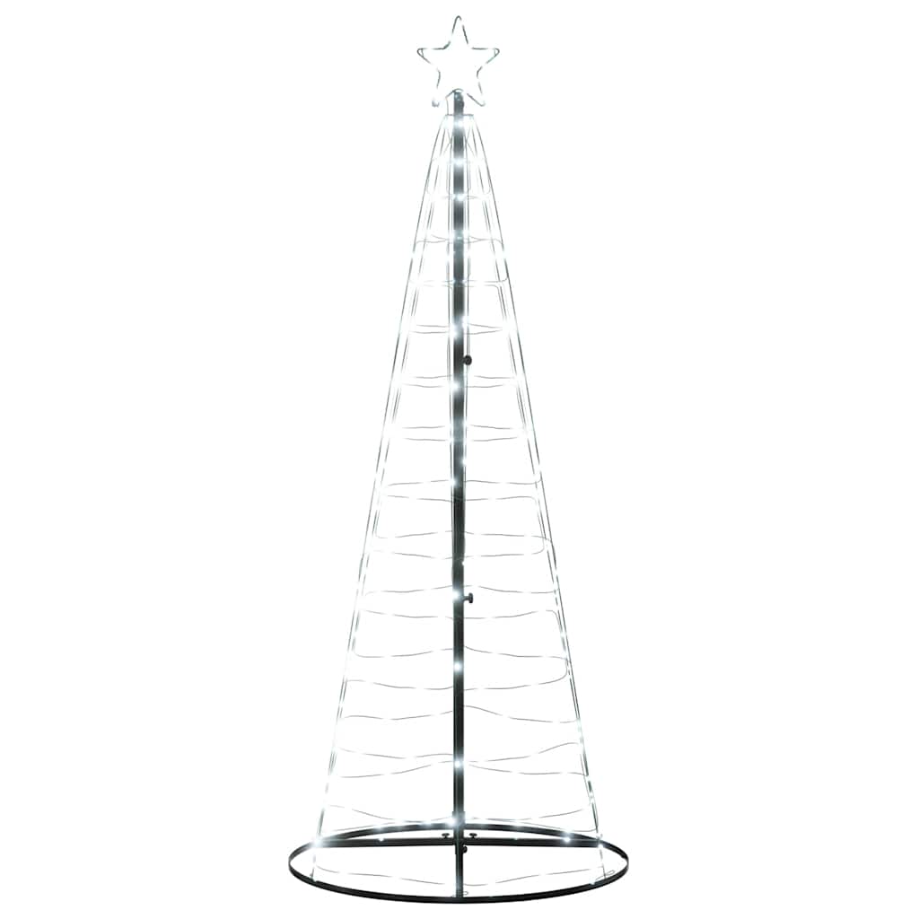 LED Christmas Tree 200 LEDs Cold White 182 cm