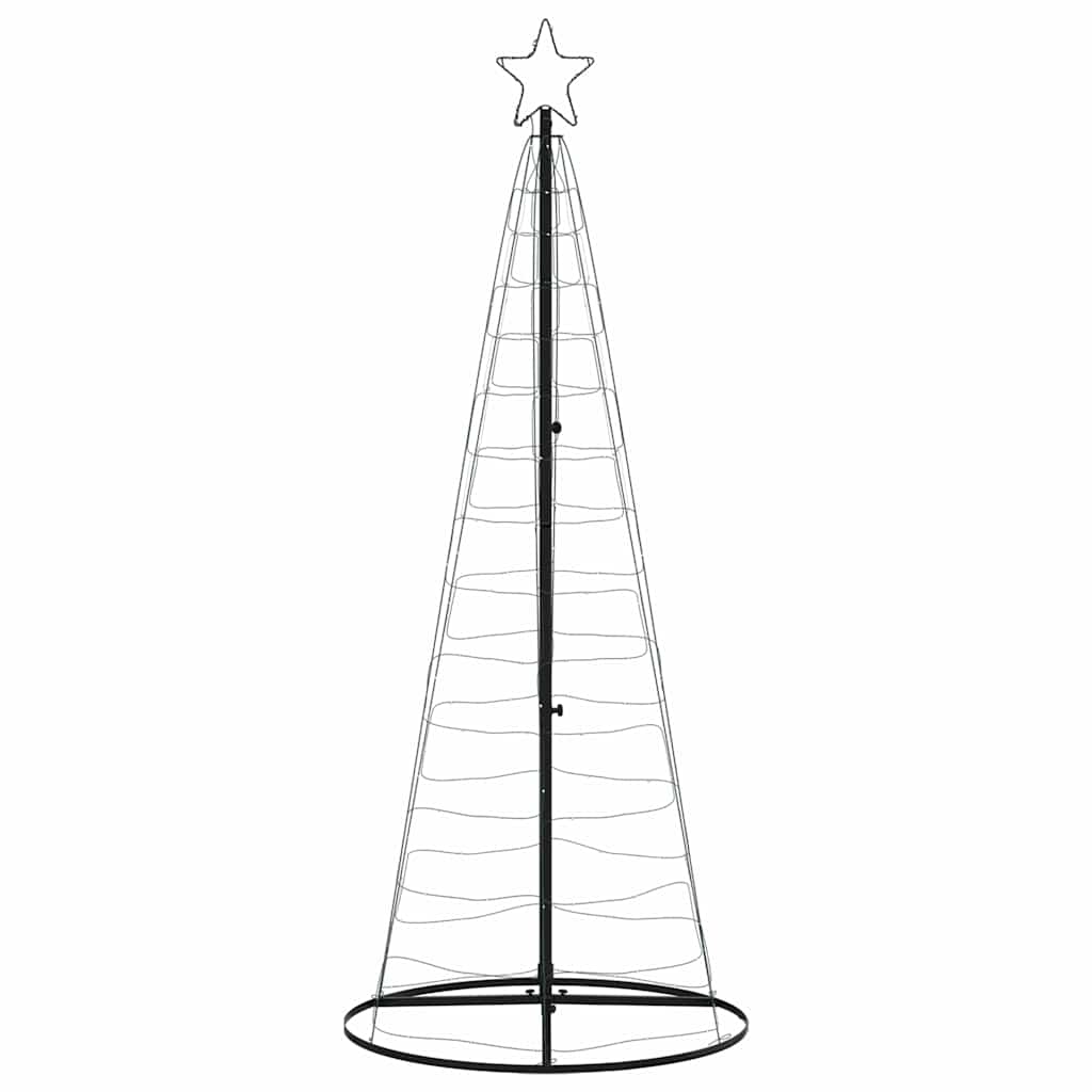 LED Christmas Tree 200 LEDs Blue 182 cm