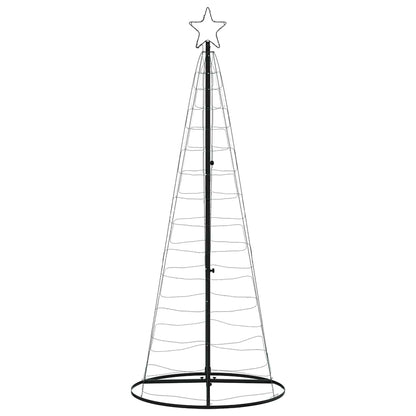 LED Christmas Tree 200 LEDs Colorful 182 cm